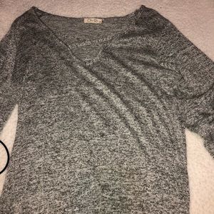 Gray Olivia Rae Long sleeve tee